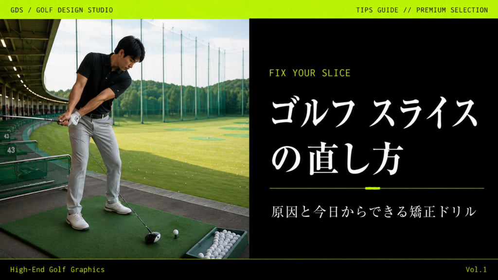 ゴルフのスライスの直し方