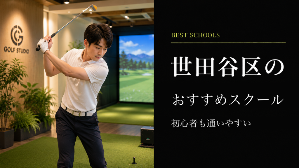 世田谷区のおすすめゴルフレッスン