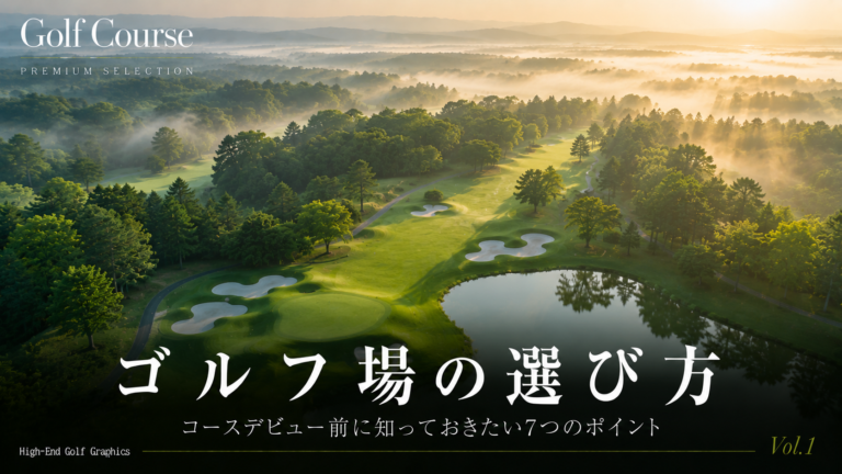 ゴルフ場の選び方