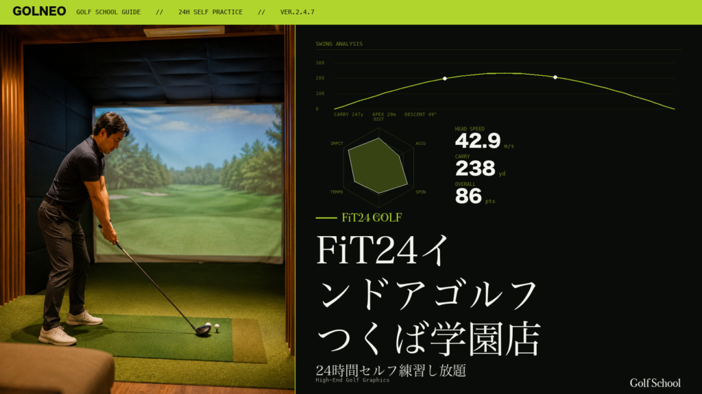 FiT24インドアゴルフ つくば学園店