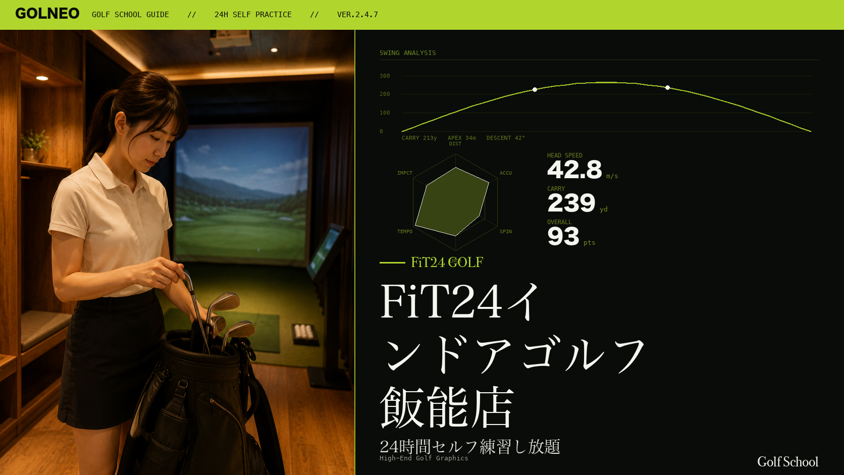 FiT24インドアゴルフ 飯能店