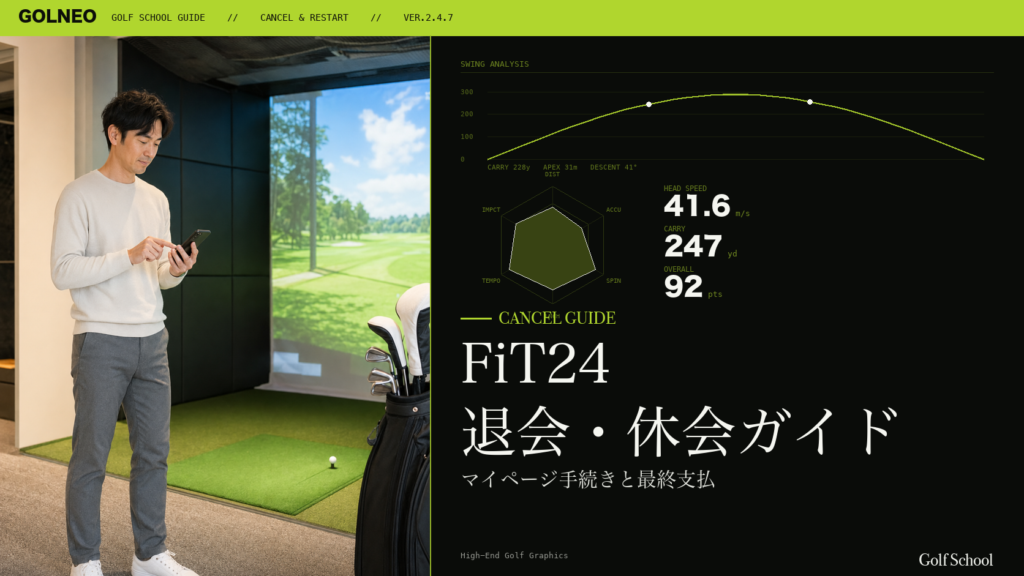 FiT24退会・休会ガイド