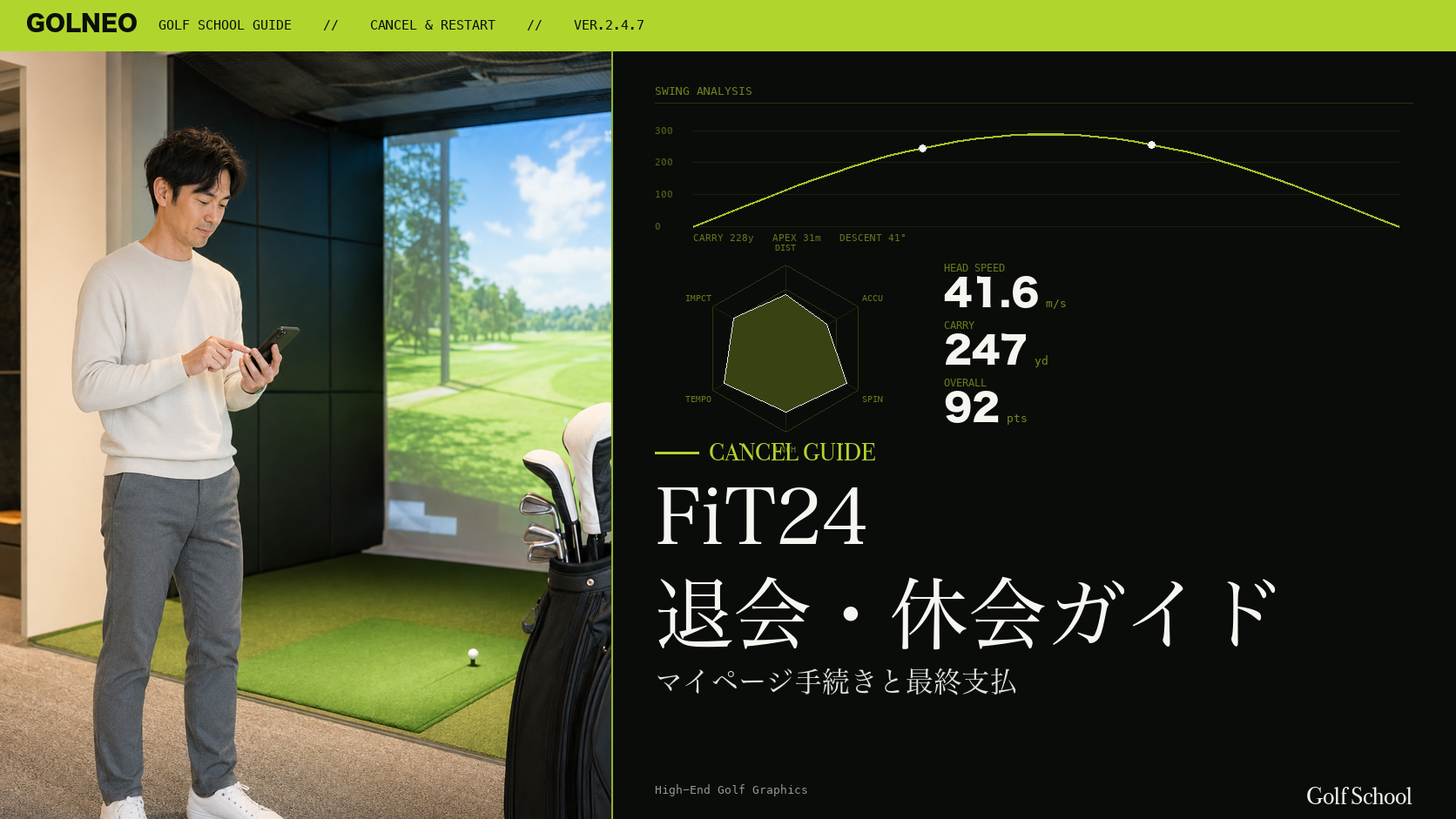 FiT24退会・休会ガイド