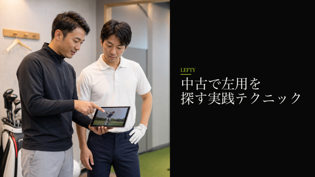 中古で左用を探す実践テクニック