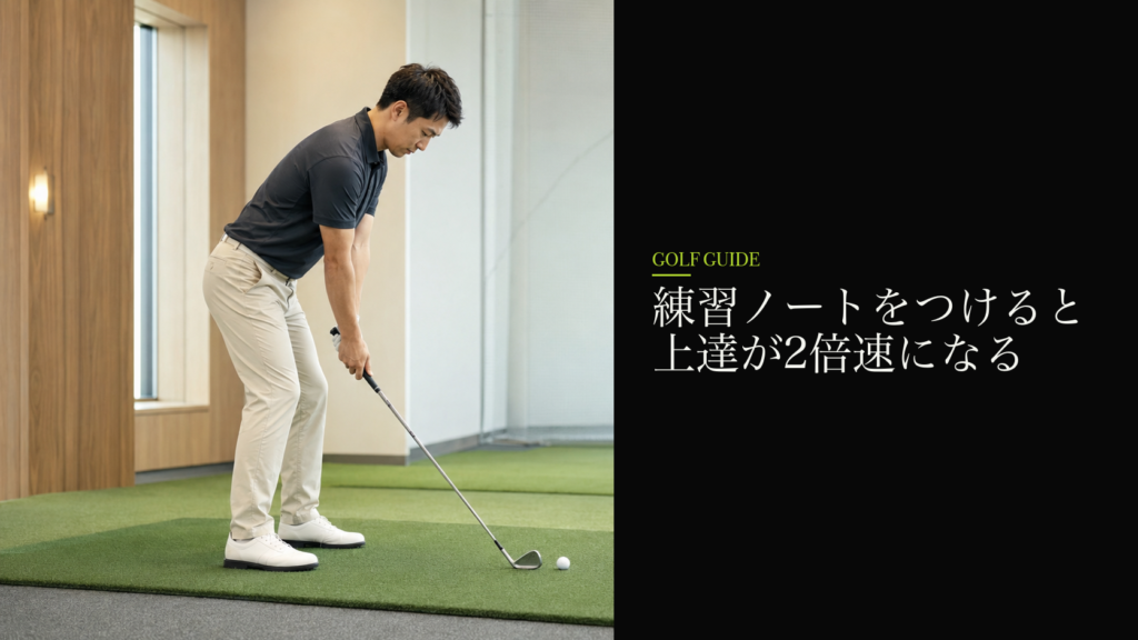 練習ノートをつけると上達が2倍速になる