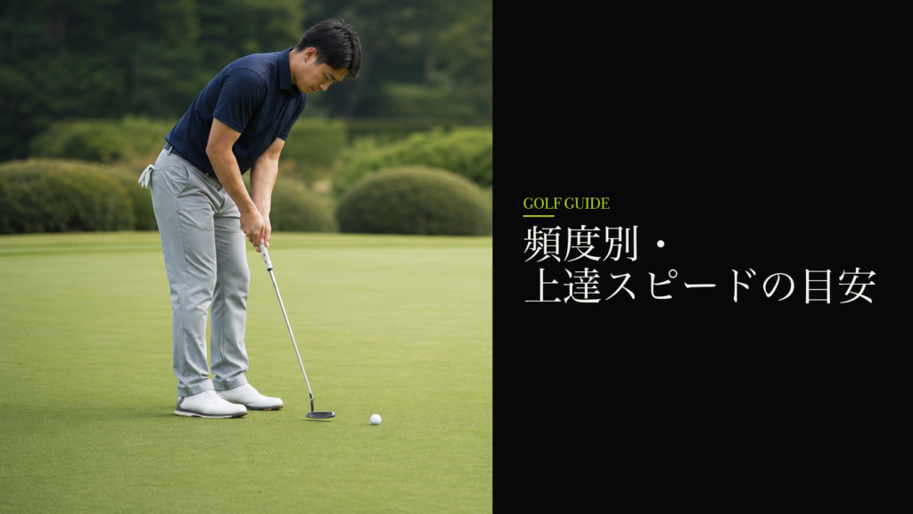 頻度別・上達スピードの目安