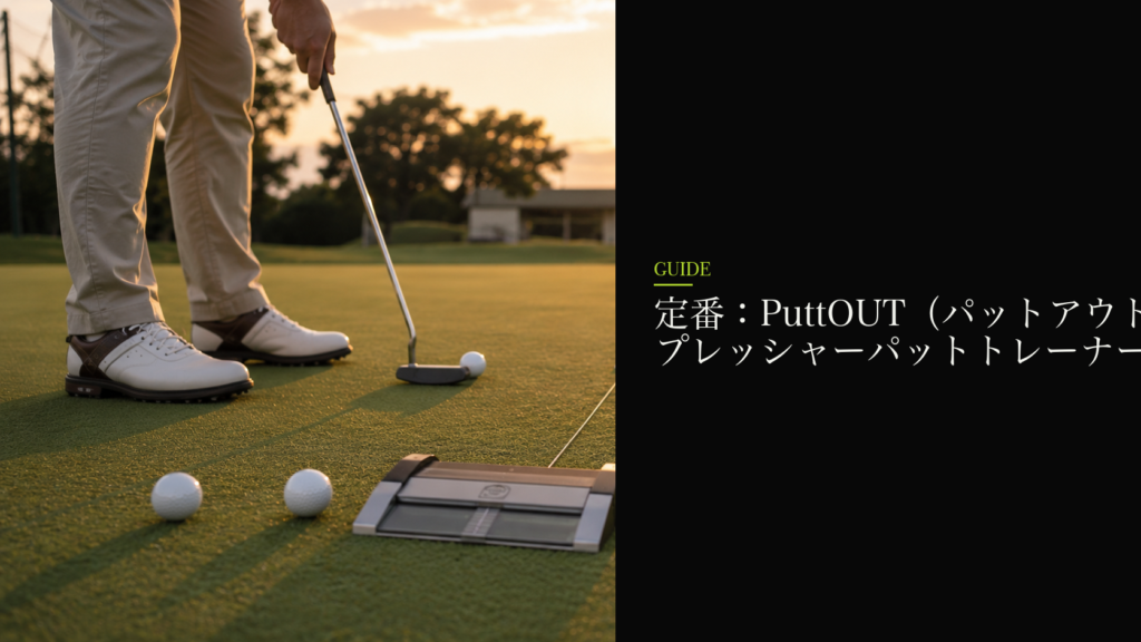 定番:PuttOUT(パットアウト)プレッシャーパットトレーナー