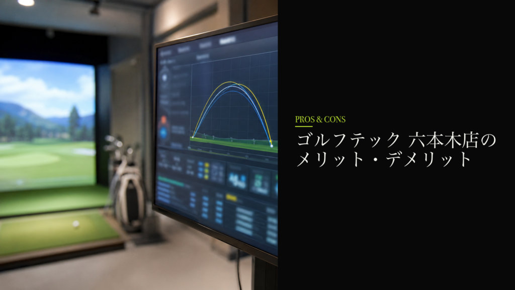 ゴルフテック 六本木店のメリット・デメリット