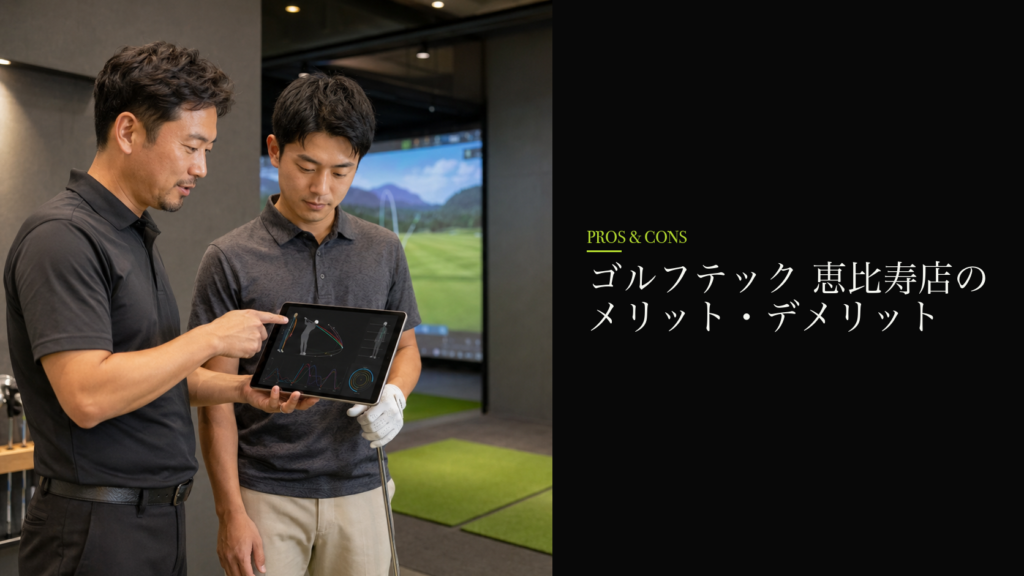 ゴルフテック 恵比寿店のメリット・デメリット
