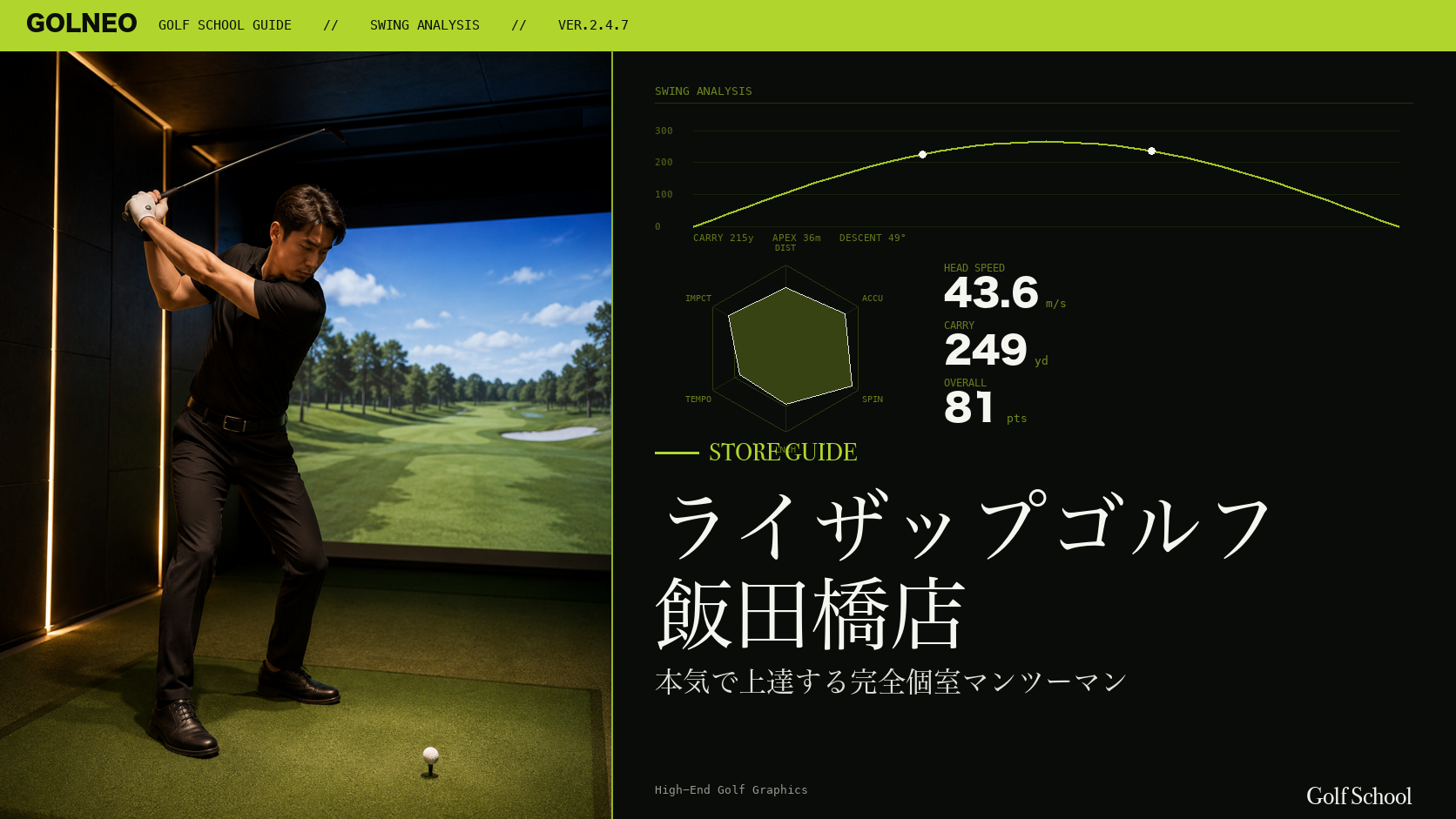 ライザップゴルフ 飯田橋店