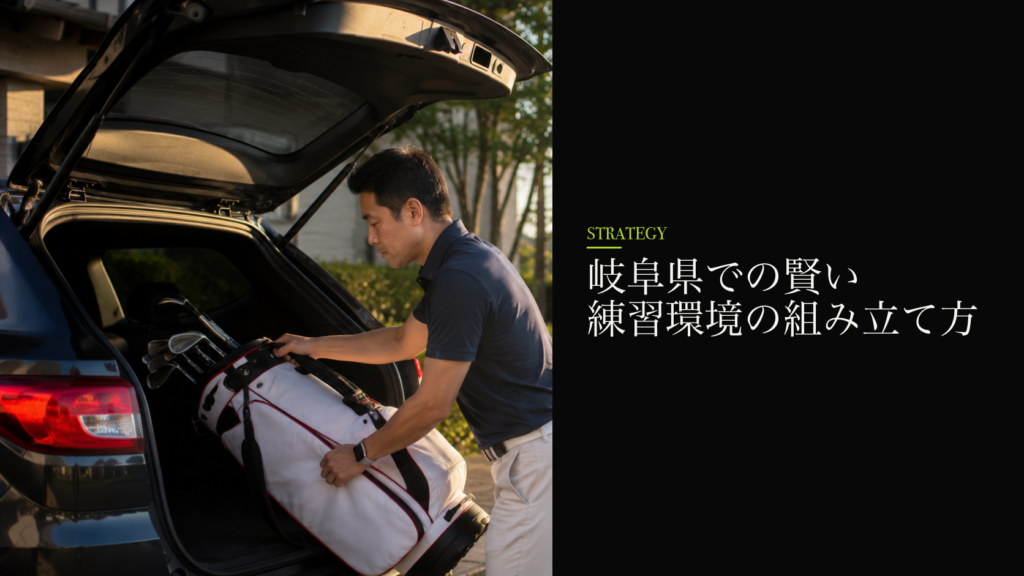 岐阜県での賢い練習環境の組み立て方