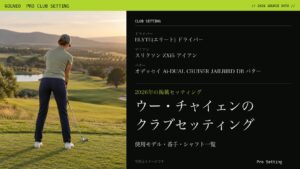 ウー・チャイェンのクラブセッティング（写真はイメージ）