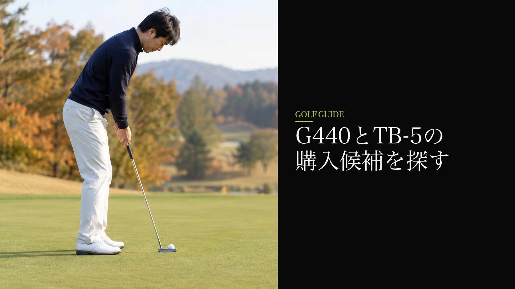 G440とTB-5の購入候補を探す