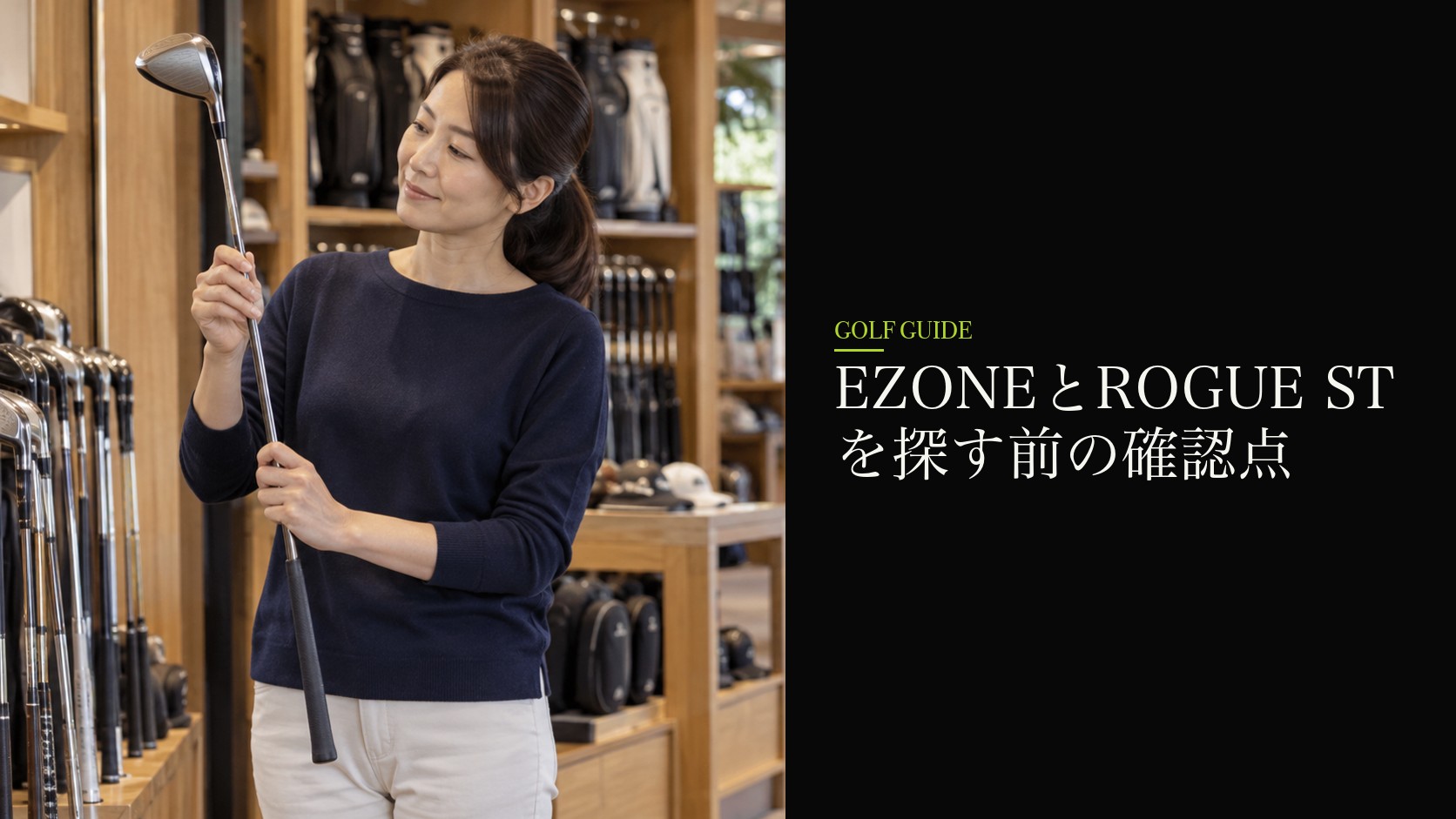 EZONEとROGUE STを探す前の確認点